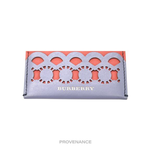🔴 Burberry Card Wallet - Nova Check Laser Cut Patchwork - Picture 5 of 6